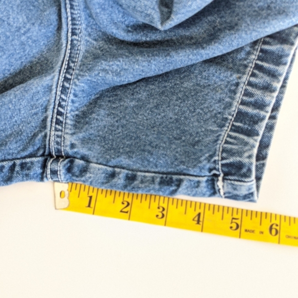 Vintage Tweety Bib Denim Overalls Shorts - Picture 11 of 14